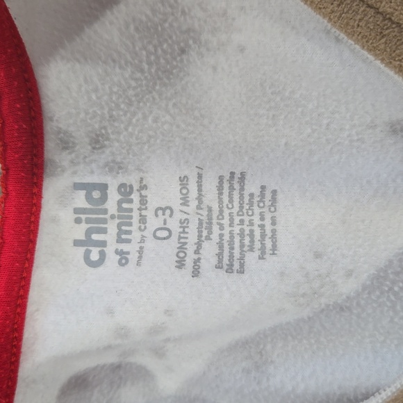 White Reindeer Baby One Piece - Picture 3 of 3